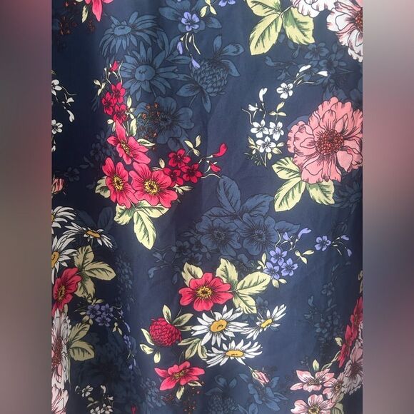 Torrid Floral Print Boho Top - Picture 4 of 7